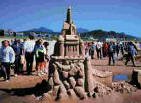 Canon Beach's annual sandcastle contest.